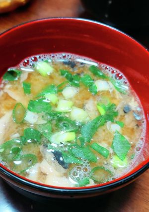 サバ缶味噌汁-レシピのメイン写真
