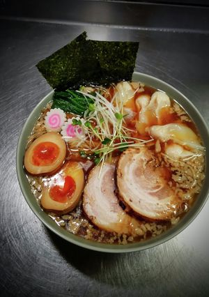 背脂醤油のホロホロ叉焼らーメン@≧↺≦@-レシピのメイン写真