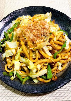 オイスターソースで上海焼きうどん-レシピのメイン写真