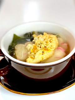 5分!包丁要らず乾物ともやしの味噌スープ-レシピのメイン写真