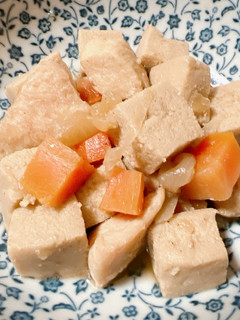 高野豆腐と鶏肉の煮物-レシピのメイン写真