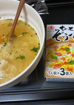 レンジでちょっとぞうすい-レシピのメイン写真