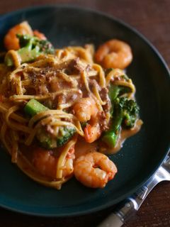 糖質制限!海老ブロの豆乳ミートクリーム-レシピのメイン写真