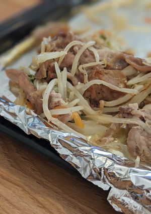 ヘルシオで包丁使わない野菜炒め-レシピのメイン写真