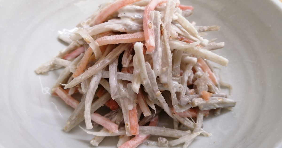 ⭐️mhrs⭐️ サンドイッチにも☆ごぼうとツナのサラダ by cherissa