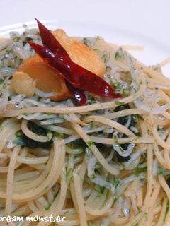青海苔とじゃこのパスタ☆-レシピのメイン写真