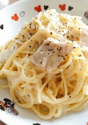 簡単ワンパンカルボナーラ-レシピのメイン写真