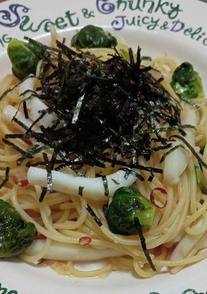 美味！いかポン酢パスタ-レシピのメイン写真