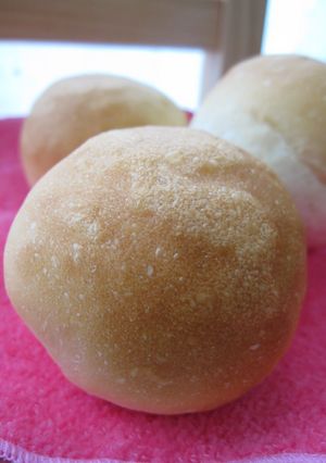 ＨＢでコロコロ丸パン-レシピのメイン写真