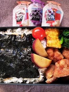 から揚げのり弁(1.8)-レシピのメイン写真