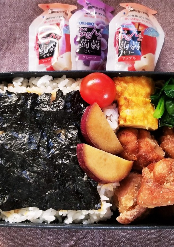 から揚げのり弁(1.8)-レシピのメイン写真