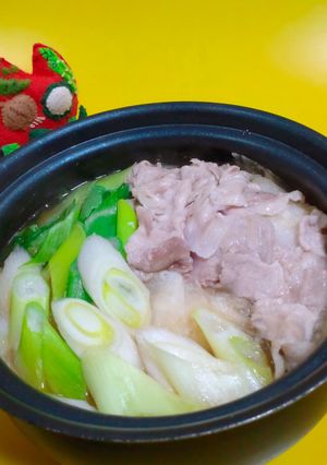 ひらひら大根と長ねぎの和風鍋-レシピのメイン写真