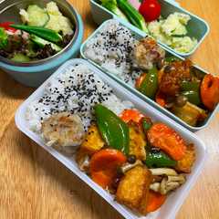 A picture of 〇〇風で朝楽弁当.