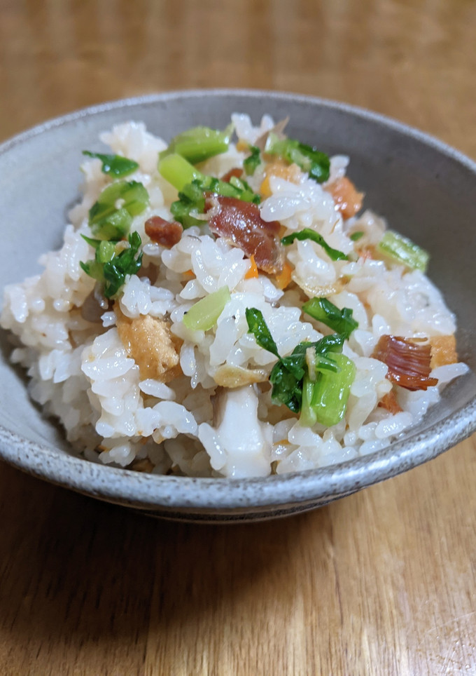 焼鳥の缶詰で　炊き込みご飯（おこわ風）-レシピのメイン写真
