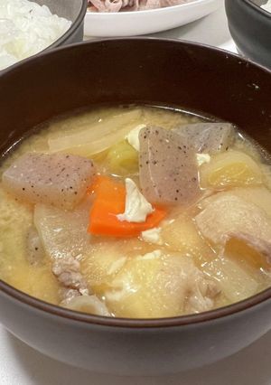 かんたん豚汁-レシピのメイン写真