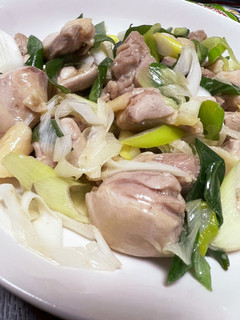 ネギ塩鶏もも肉-レシピのメイン写真