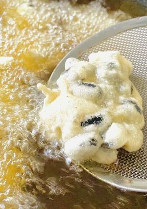 【おせちの余った黒豆で・黒豆天ぷら】-レシピのメイン写真