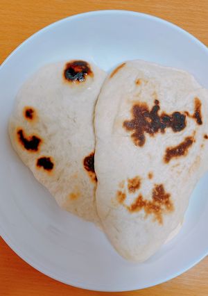 フライパンで簡単！手作りナン-レシピのメイン写真