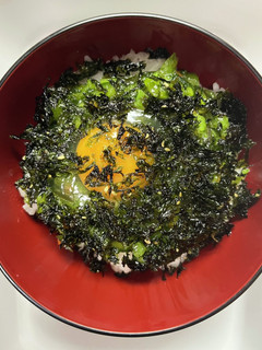 野沢菜卵ご飯-レシピのメイン写真