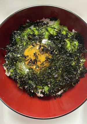 野沢菜卵ご飯-レシピのメイン写真