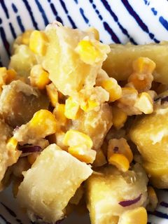 さつまいもとコーンのミルク煮-レシピのメイン写真
