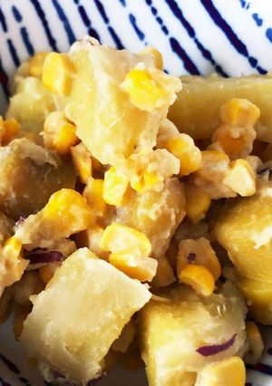さつまいもとコーンのミルク煮-レシピのメイン写真