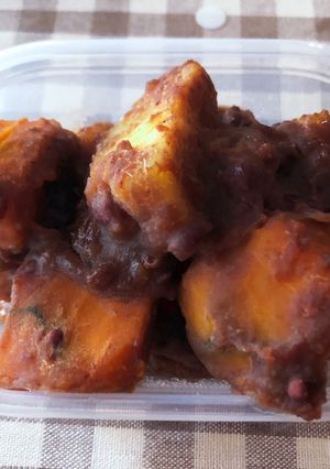 かぼちゃとさつまいものWいとこ煮-レシピのメイン写真