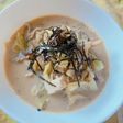 栄養満点ꕤ生姜香る鯖の胡麻味噌スープ