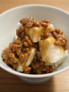 柚子胡椒の納豆もち-レシピのメイン写真
