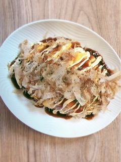 キャベツたっぷりとんぺい焼き-レシピのメイン写真