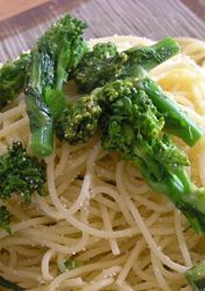 菜の花とタラコのパスタ-レシピのメイン写真