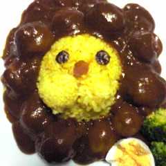 รูปของ ポンデライオンちゃんのミートボールカレー