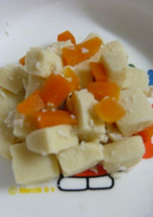 高野豆腐の煮物（離乳食／手づかみ用）-レシピのメイン写真