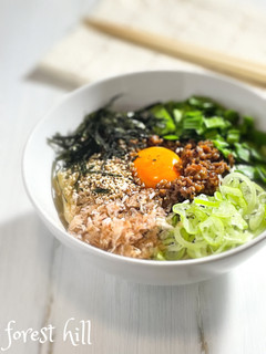 調理時間5分!台湾まぜそば風うどん-レシピのメイン写真