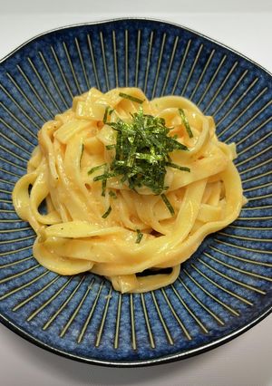 明太子スパゲッティ【レトルトちょい足し】-レシピのメイン写真