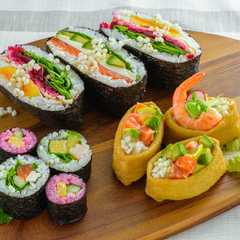 รูปของ 腸活!ホワイトソルガム粒入りすし飯