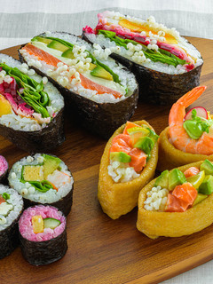 腸活!ホワイトソルガム粒入りすし飯-レシピのメイン写真