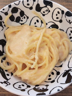 豆乳と米粉のたらこクリームパスタ明太子-レシピのメイン写真