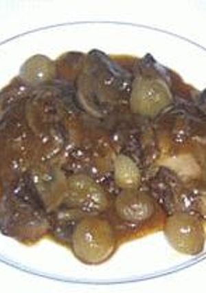 コク・オウ・ヴァン(チキンの赤ワイン煮)-レシピのメイン写真