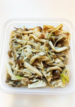きのこ色々炒め作り置き-レシピのメイン写真