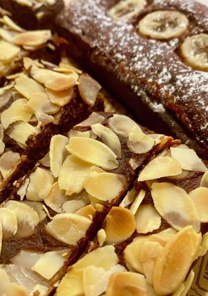 太らない！オートミールバナナココアケーキ-レシピのメイン写真