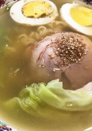 インスタント麺で作る伊吹島いりこラーメン-レシピのメイン写真