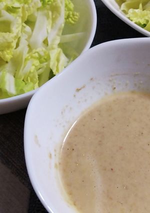 しょうが風味のごまドレッシング-レシピのメイン写真