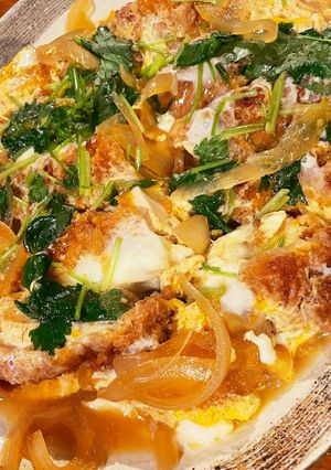 また食べたくなるチキンカツ煮-レシピのメイン写真