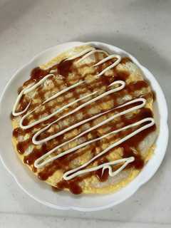 お餅でなんちゃってお好み焼き-レシピのメイン写真
