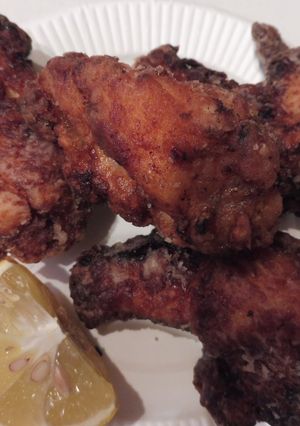 手羽元味噌と麹とカリン酢揚げ-レシピのメイン写真