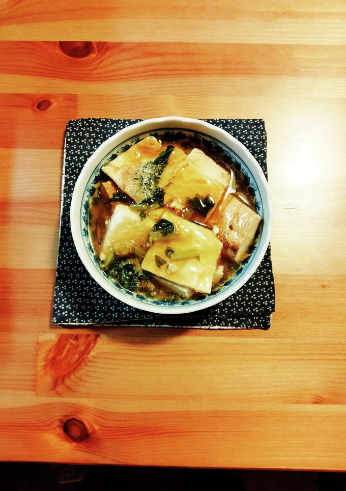 生湯葉と焼き豆腐の餡かけ-レシピのメイン写真