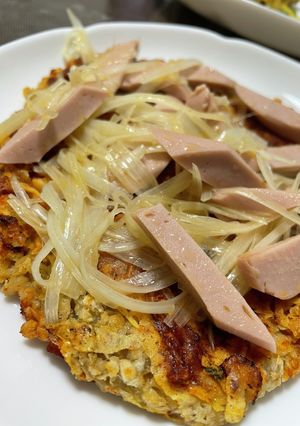 オートミールに混ぜちゃったピザ-レシピのメイン写真