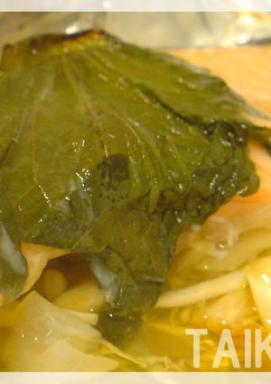 鮭の大葉バターホイル焼き -レシピのメイン写真
