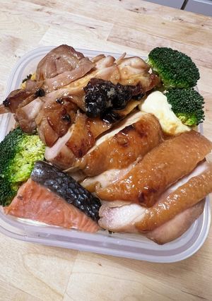 豪快！！グリルで簡単てりやきチキン弁当-レシピのメイン写真
